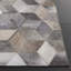 Tapis en cuir Studio 110 gris / brun clair Studio-1383571150