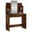 vidaXL Dressing Table with Mirror Storage Makeup Vanity Table Desk Furniture