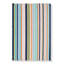 Chromatic Striped Area Rug in Blue/Orange/Pink-911512702