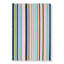 Chromatic Striped Area Rug in Blue/Orange/Pink-911512703