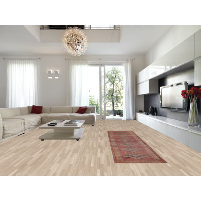 Geometric Traditional  Runner Rug 3x13