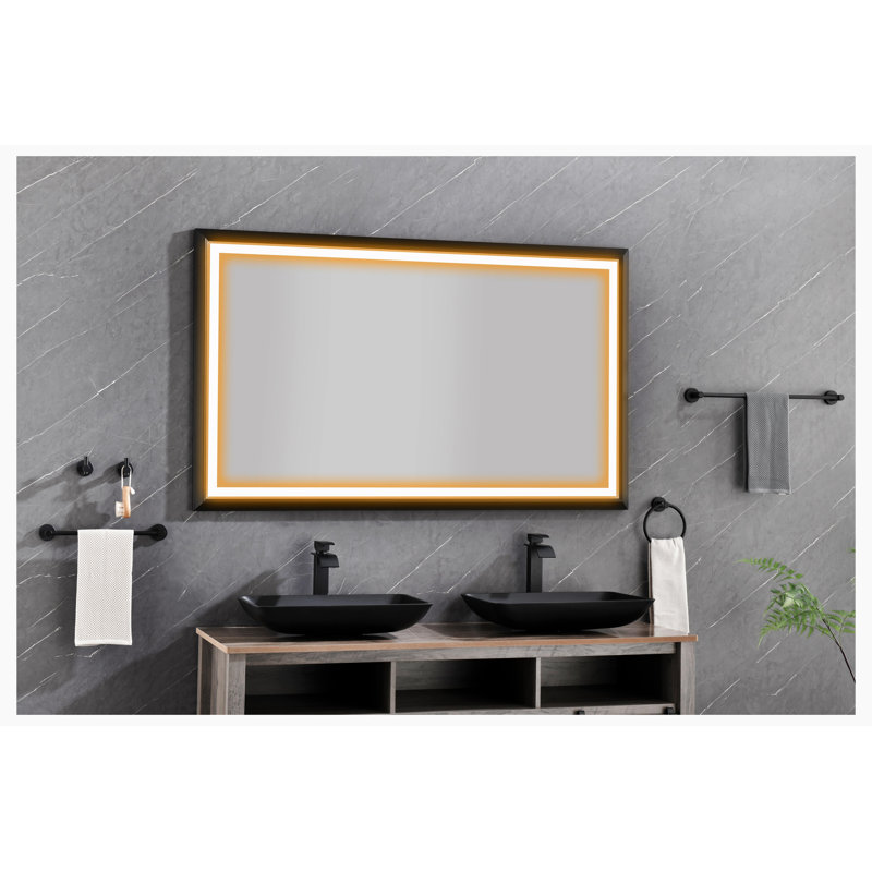 Miroir de salle de bain rectangulaire