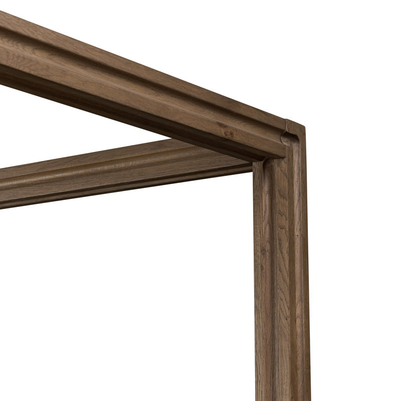 Jodie Canopy Bed-Malmo Olive, Queen