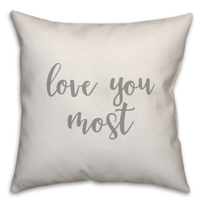  Coussin Love You More