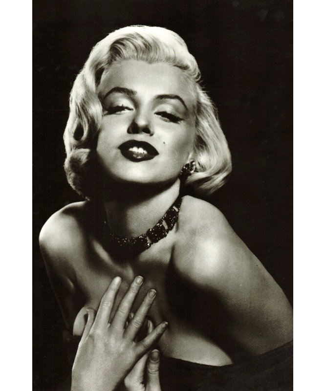 Marilyn Monroe, 18" H x 12" W