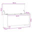 Engineered Wood Rectangle Accent Chest-1537903459-1537903456