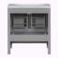 Ensemble de meuble-lavabo simple 30 po avec plateau Corabeth-808193602