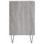 Barcenas 40cm W Iron Bedside Table-2131230064