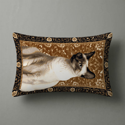 Cats Indoor and Outdoor Throw Pillow