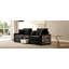 Canapé modulaire rembourré 95,7 po avec accoudoirs de rangement et console centrale Modern-1419021425-1419021452