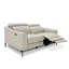 Causeuse inclinable en cuir véritable Anisia-400922576
