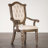 Vintage Luxury Dining Room Furniture 9Pc Set Dining Table 6X Side Chairs 2X Arm Chairs Tufted Back Chair Pedestal Base Table-1583437313