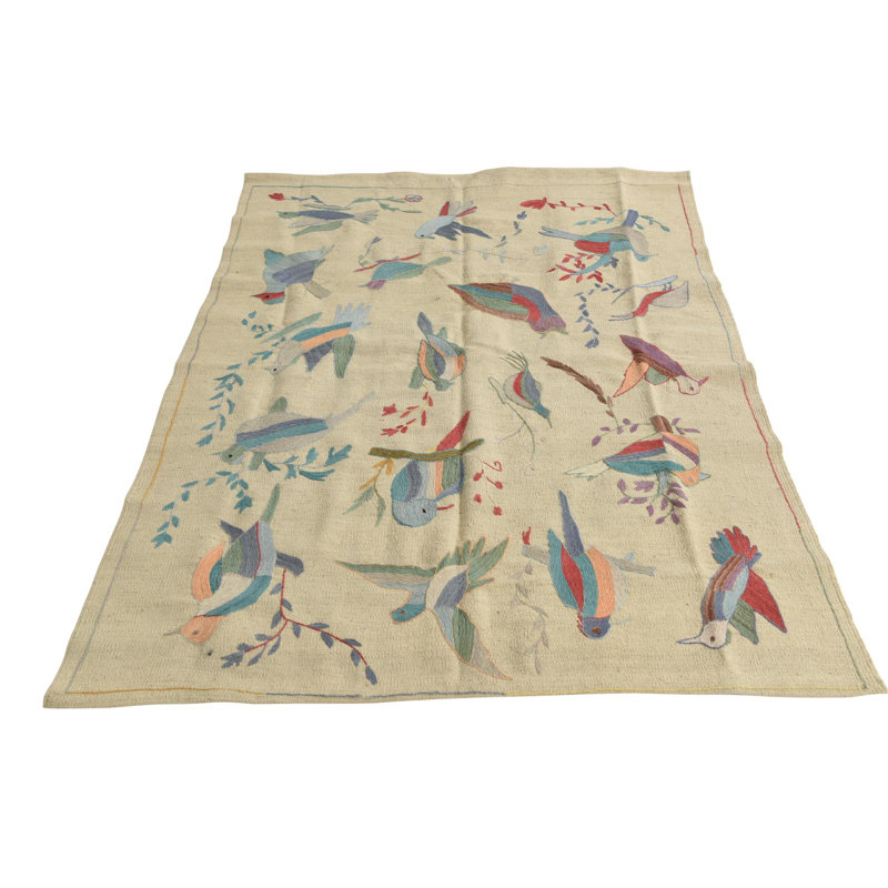 Tapis ivoire 4 x 6 Perry