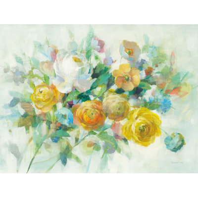 «Blooming Splendor II» par Danhui Nai, reproduction d'art sur toile tendue