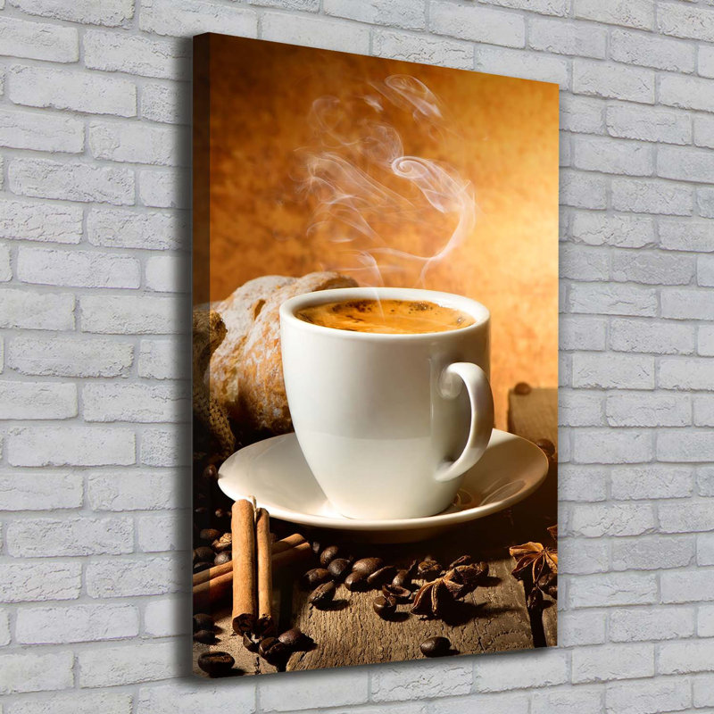 Cup Of Coffee - Wrapped Canvas Print