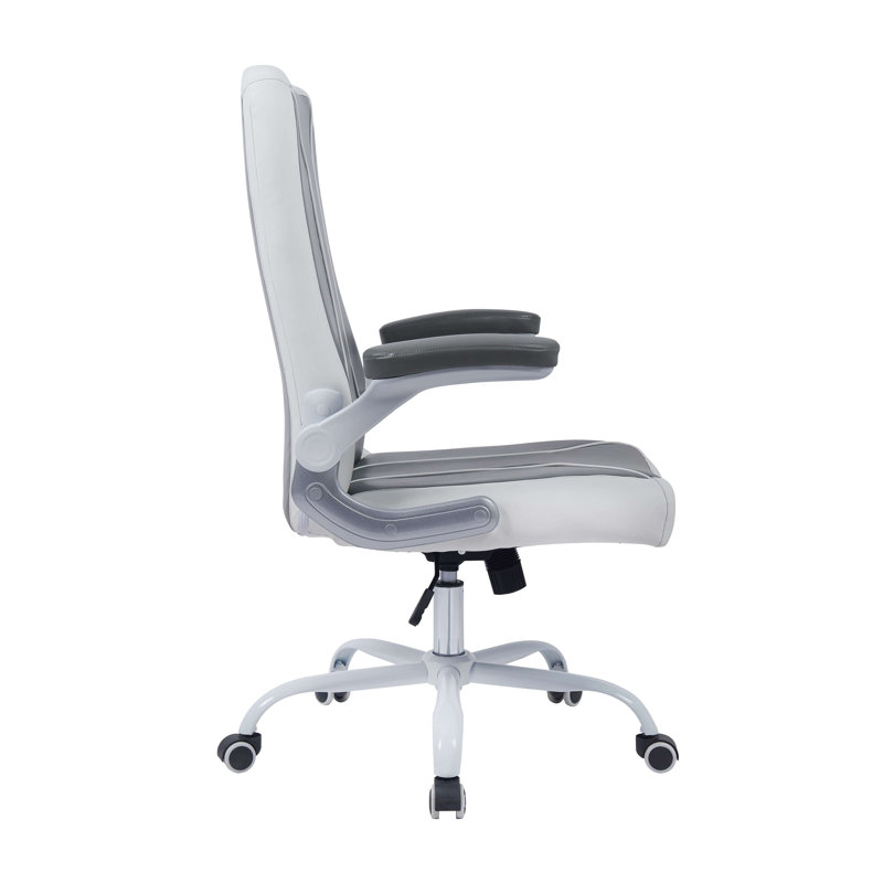 Ivanca Polyester Blend Conference Chair, Gray