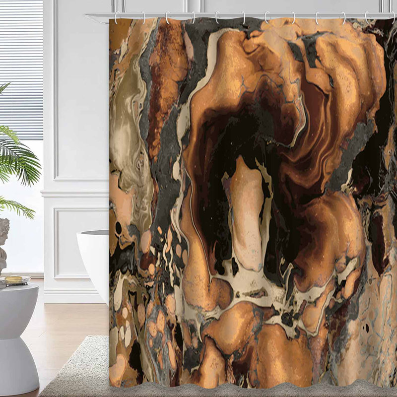 Rideau de douche Water Marble, L 72 po x l 84 po