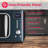 Frigidaire 0.7 Cu. Ft. Countertop Retro Microwave Oven, 700-Watt, 10 Power Levels-118445058