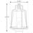 Calvo Transparent Lantern Head