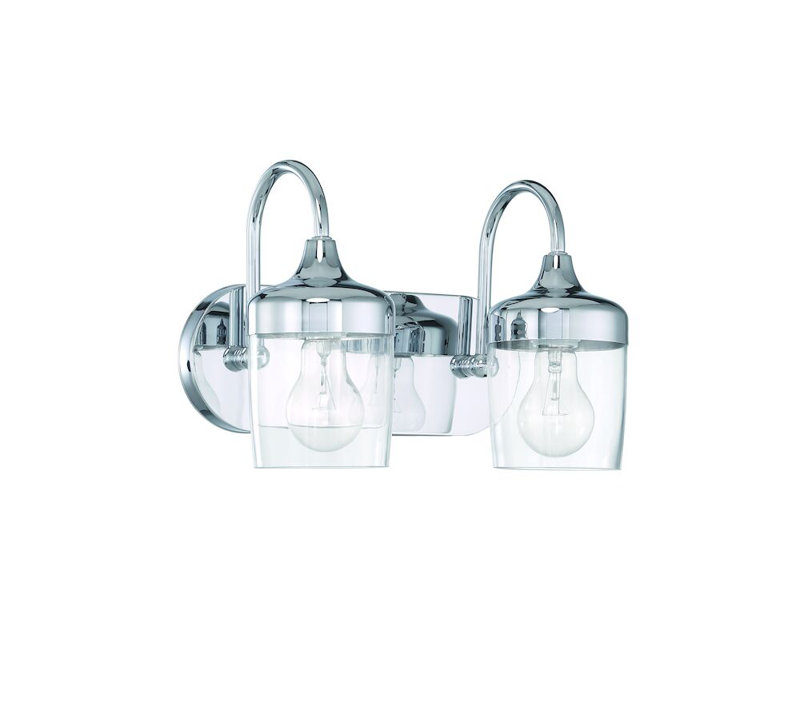 Wrenn 2 - Light Vanity Light, Chrome
