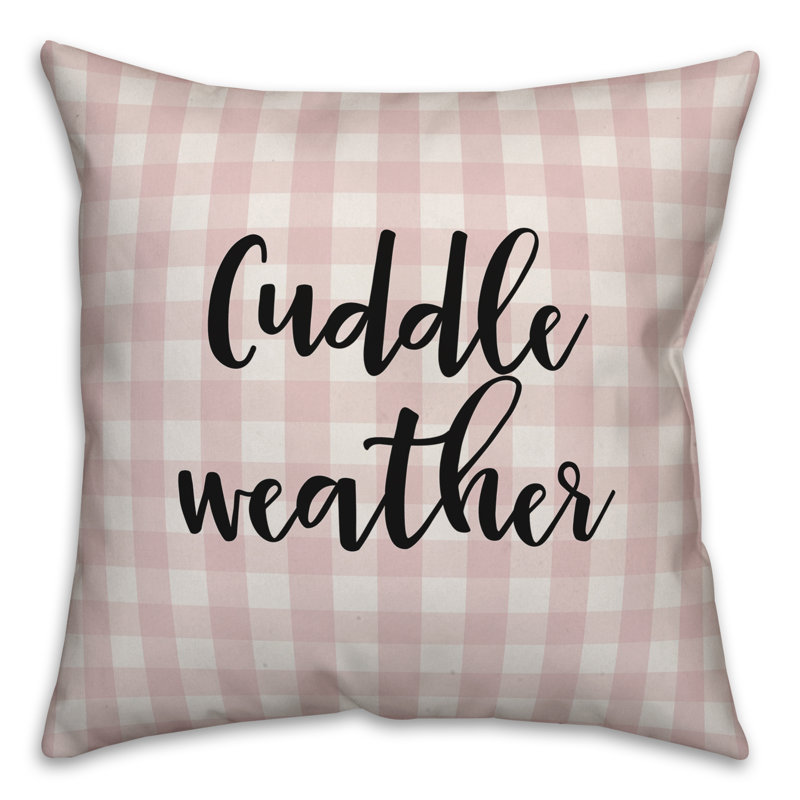  Coussin Cuddle, Rose / Noir, Coussin décoratif