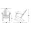 Chaise berçante classique Adirondack-1575796394
