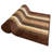 Geometric Square Brown Beige Slip Resistant Medium Pile Rug-57139193