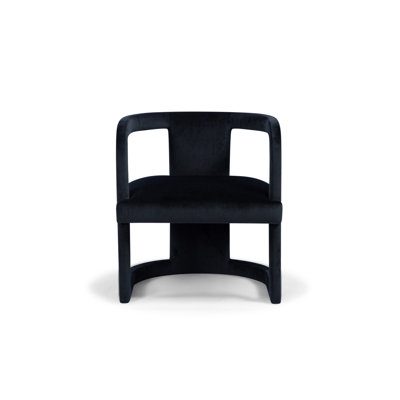 Nolita Mahogany Barrel Chair