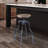 Swivel Adjustable Height Counter Stool with Metal Frame-24760167