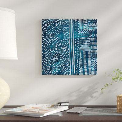 «Sashiko Stitches II» par Chariklia Zarris, impression sur toile