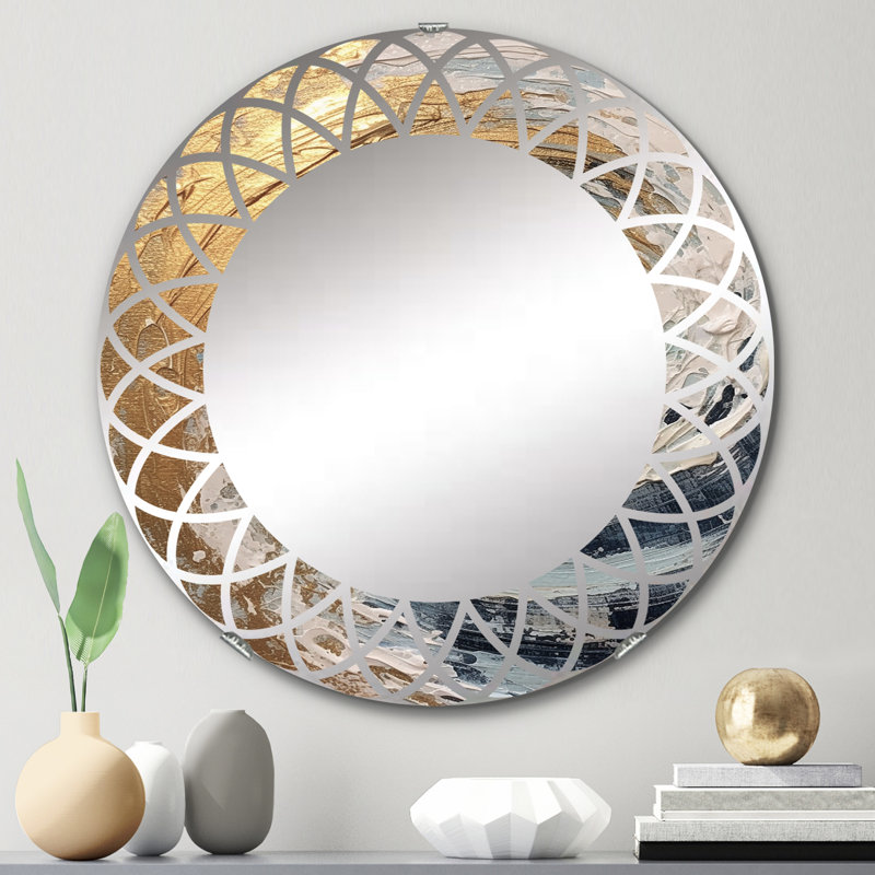 Miroir Aubusson, 24 po x 24 po