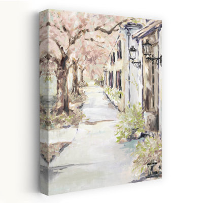 Charleston Landscape Street Tree Spring Painting Impressionism Art Nature Art Contemporary