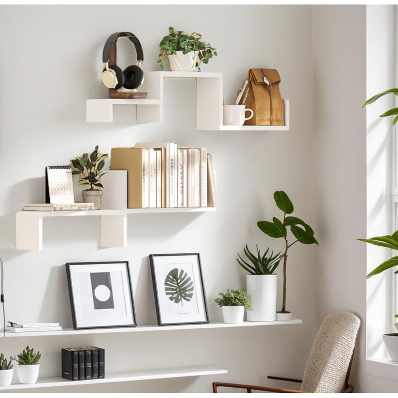 4 Piece Floating Shelf