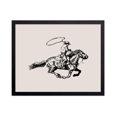 Cowboy avec Lasso No2