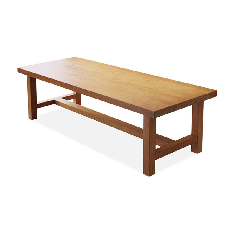 62.99" Brown Rectangular Solid Wood desk, H 29,6 po x l 70,9 po x P 31,5 po