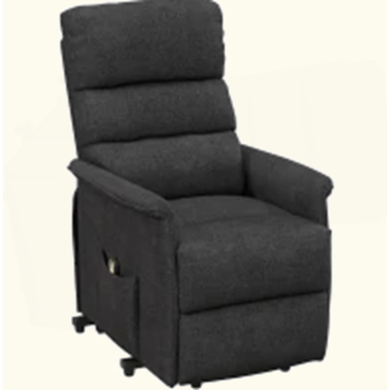 Fauteuil inclinable électrique avec télécommande, Noir