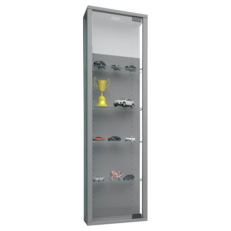 Flower Display Cabinet, No, Brown
