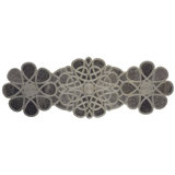 Small Hematite Flower Runner