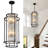 Jennesa Modern minimalist style Chandelier Black Round Chandeliers Crystal Pendant Lighting for Kitchen Island,Living Room and Dining Room(1 Pack)-634620277