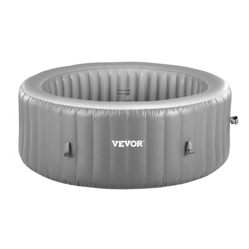 Inflatable Hot Tub 2 to 4 Person 70.9 x 26in Round Portable Outdoor Spa 110 Jets