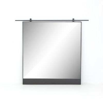 Hutton Metal Flat Wall Mirror