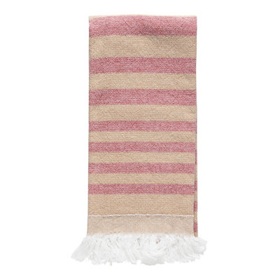 Terry Stripe Waffle Dish Cloth Kitchen Towel