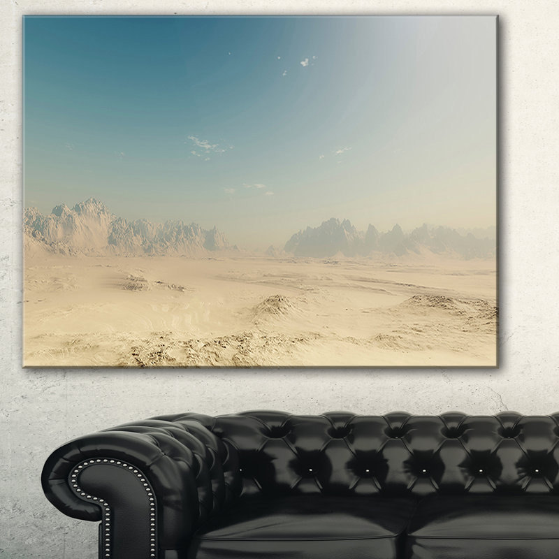 « sandy dessert », reproduction d’impression sur toile, H 20 po x l 20 po x P 1 po
