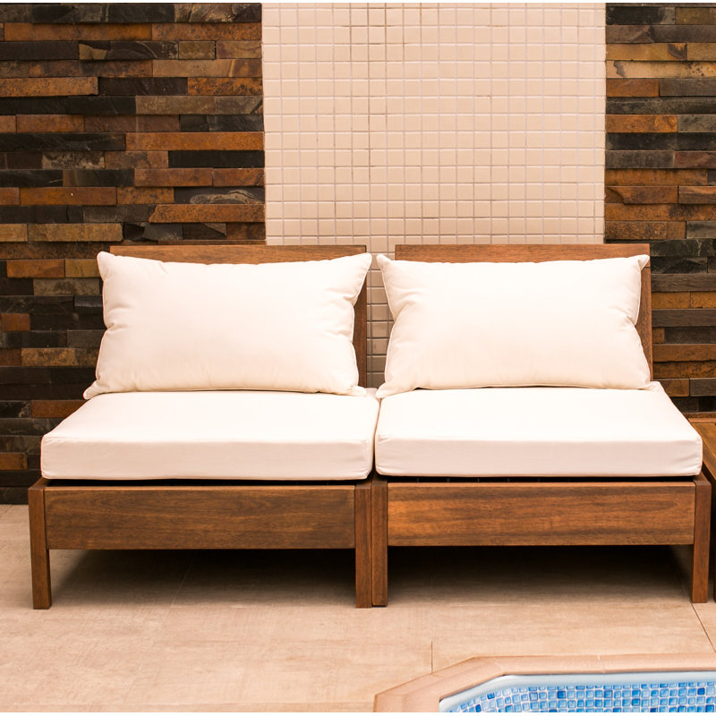 Chaise de patio avec coussins Shorehamby