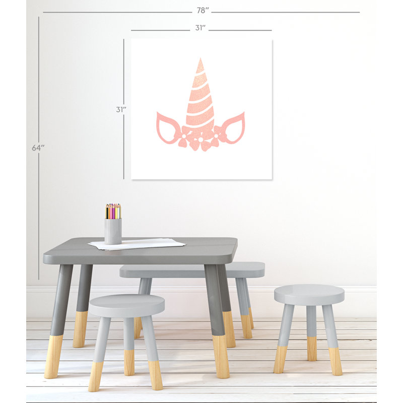 Be a Unicorn Be the Unicorn 3, impression sur papier, H 31 po x l 31 po x P 1 po