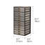Armoire de rangement verticale industrielle 30,7 po H 12 tiroirs