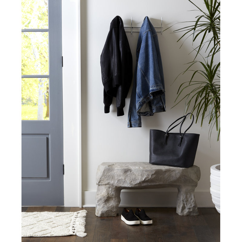 Roman Stone Cast Stone Bench
