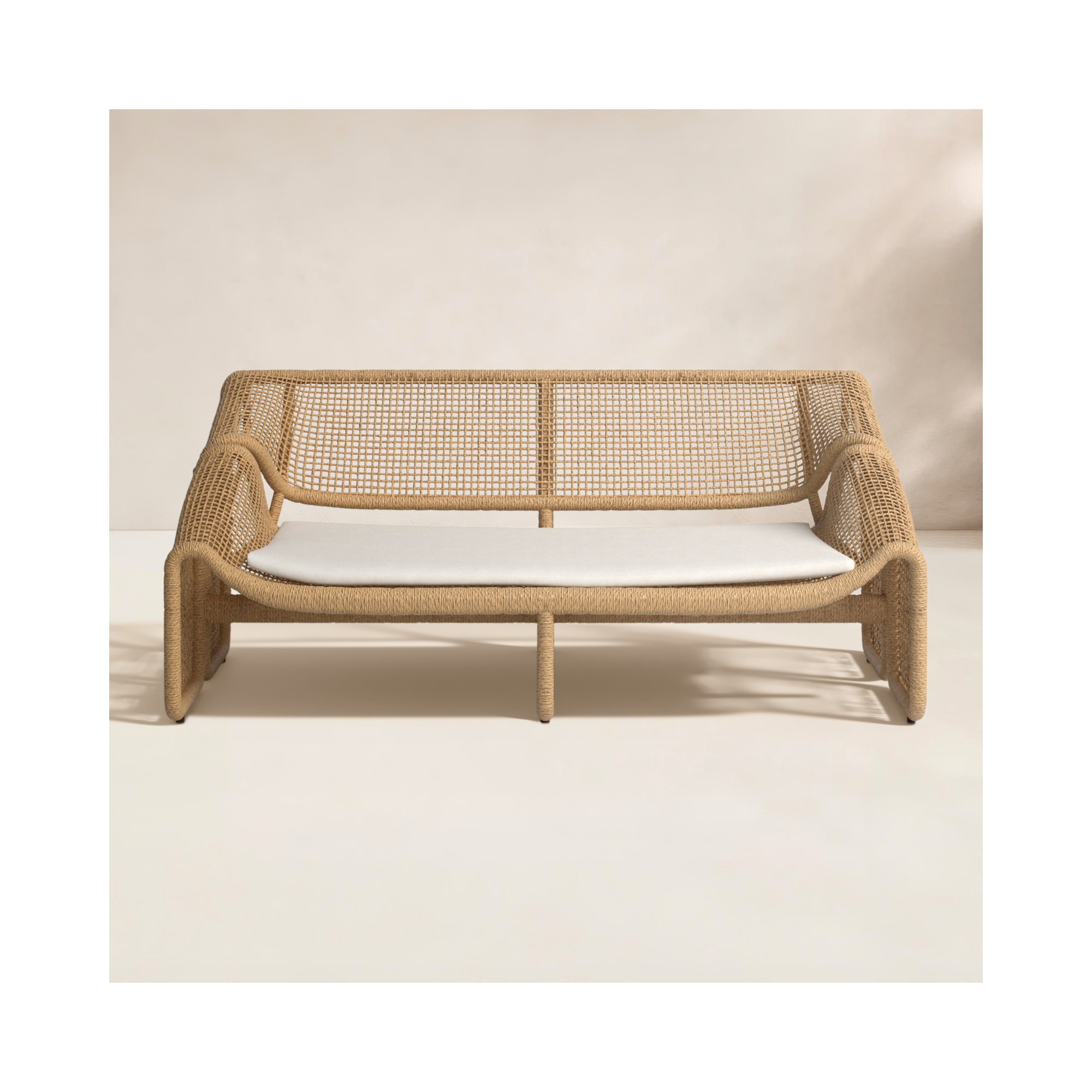 Shea 63'' Wide Straight Loveseat with Cushions, Faux Hyacinth