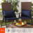 Sunbrella Outdoor Dining Chair Seat Pad-1904941010