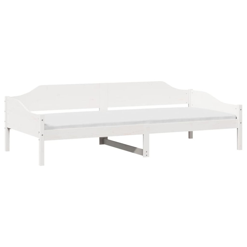 Solid Wood Bed, Single (3'), White